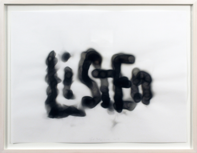 Rob Wynne, ‘Listen’, 2017, Bronx Museum: Benefit Auction 2018