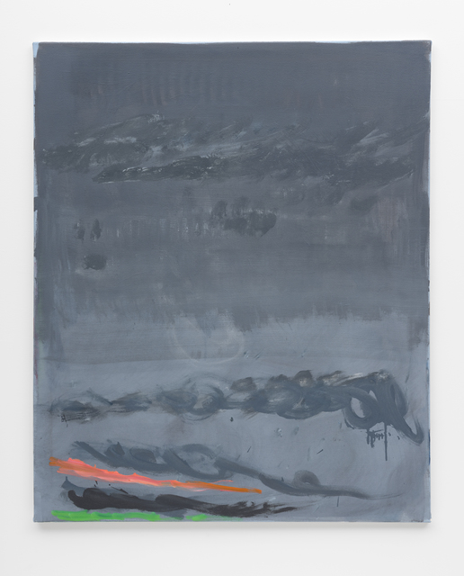 Özcan Kaplan, ‘Untitled, 2018, No. 7’, 2018, Painting, Oil on untreated cotton, FELD+HAUS
