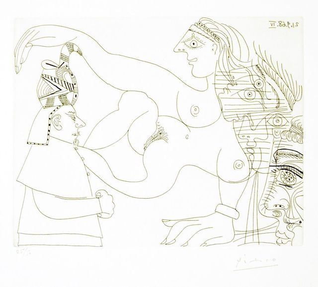 Pablo Picasso, ‘Untitled, 21.9.68.IV.’, 1968, Wallector
