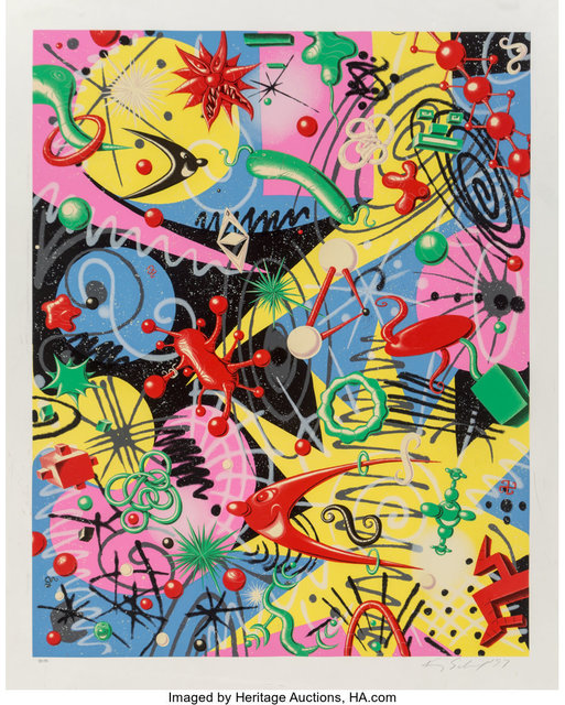 Kenny Scharf, ‘Grammy’, 1997, Print, Lithograph on wove paper, Heritage Auctions