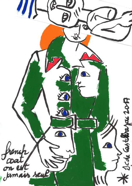 Jean-Charles de Castelbajac, ‘Le french coat on n'est jamais seul’, 2017, Mannerheim Gallery
