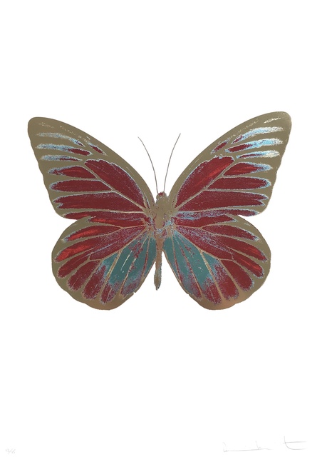 Damien Hirst, ‘The Souls I, Chillired Topaz Grafix gold’, 2010, Kunsthuis Amsterdam