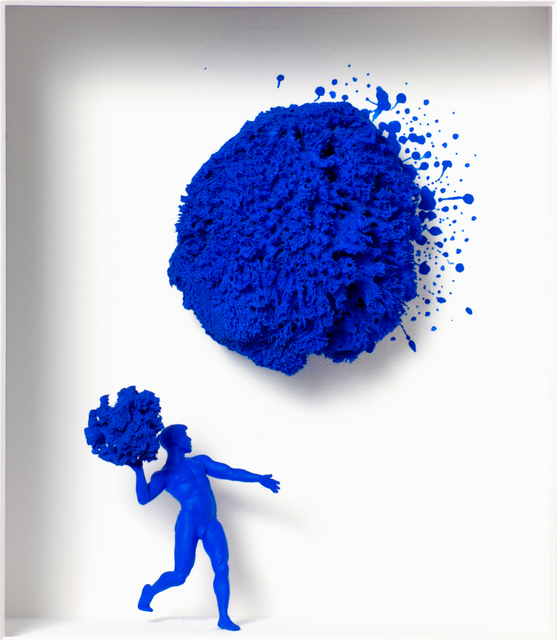 Volker Kühn, ‘Homage to Klein, Yves’, Sculpture, Sculpture in box, Plus One Gallery