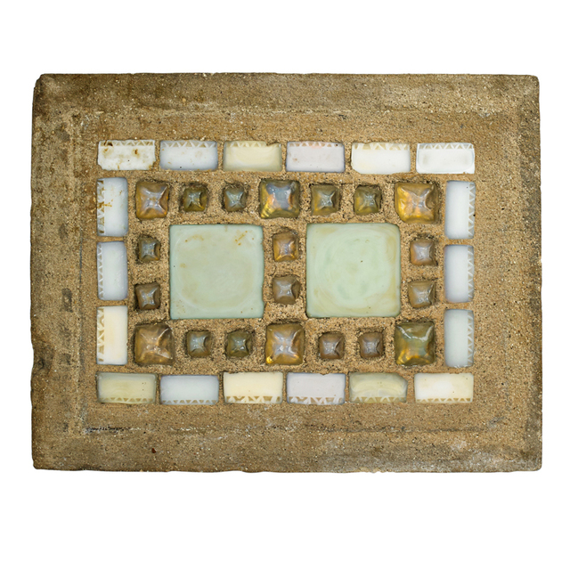 Tiffany Studios, ‘Tile Plaque, New York’, Early 20th C., Rago/Wright