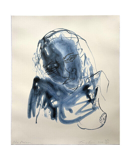 Tracey Emin - Blue Madonna