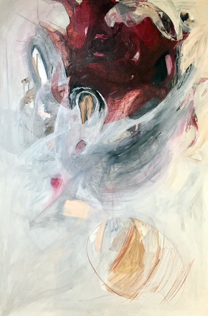 Emma C. Aspeling, ‘Something maternal ’, 2018, Painting, Mixed media on board, 99 Loop Gallery
