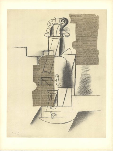 Pablo Picasso, ‘Violin’, (Date unknown), ArtWise