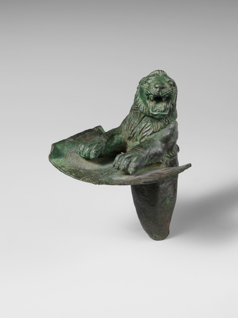 Unknown Hurrian, ‘Foundation peg in the form of the forepart of a lion’, ca. 2200–2100 B.C., The Metropolitan Museum of Art