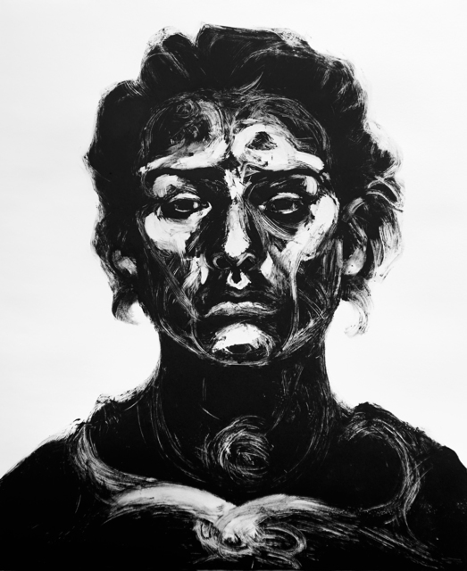 Alison Lambert, ‘Indira’, 2017, Print, Monotype, Pratt Contemporary