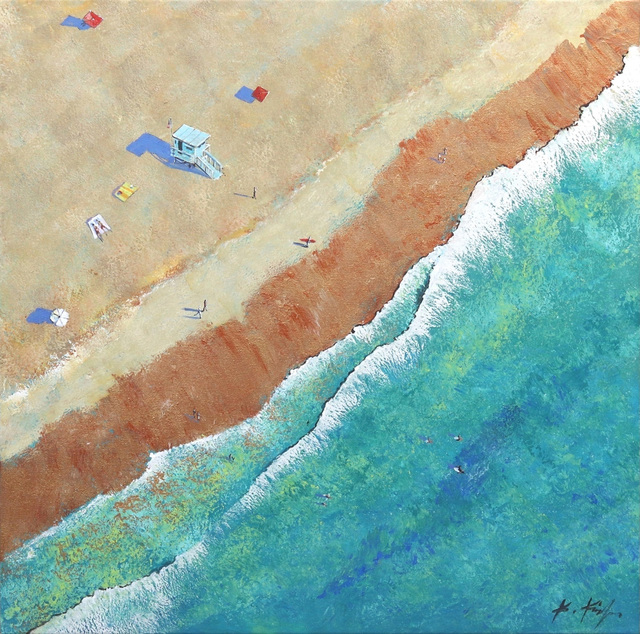 Kathleen Keifer, ‘Over The Beach’, 2020, Painting, Acrylic on Canvas, Artspace Warehouse