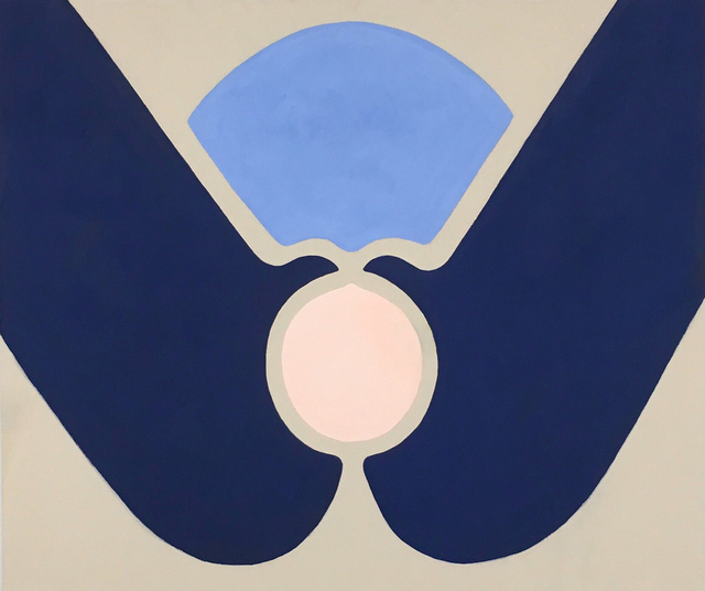 Nina Klein, ‘Crown’, 2020, Painting, Acrylic on unprimed canvas, Uncommon Beauty Gallery