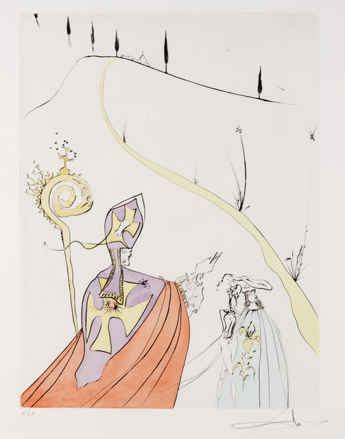 Salvador Dalí, ‘L'Amour Sacre de Gala from Apres 50 Ans du Surrealisme’, Dallas Museum of Art