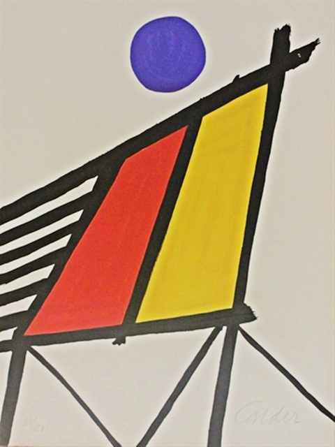 Alexander Calder, ‘Blue Sun from Conspiracy: The Artist as Witness’, 1971, Gallery Highlights