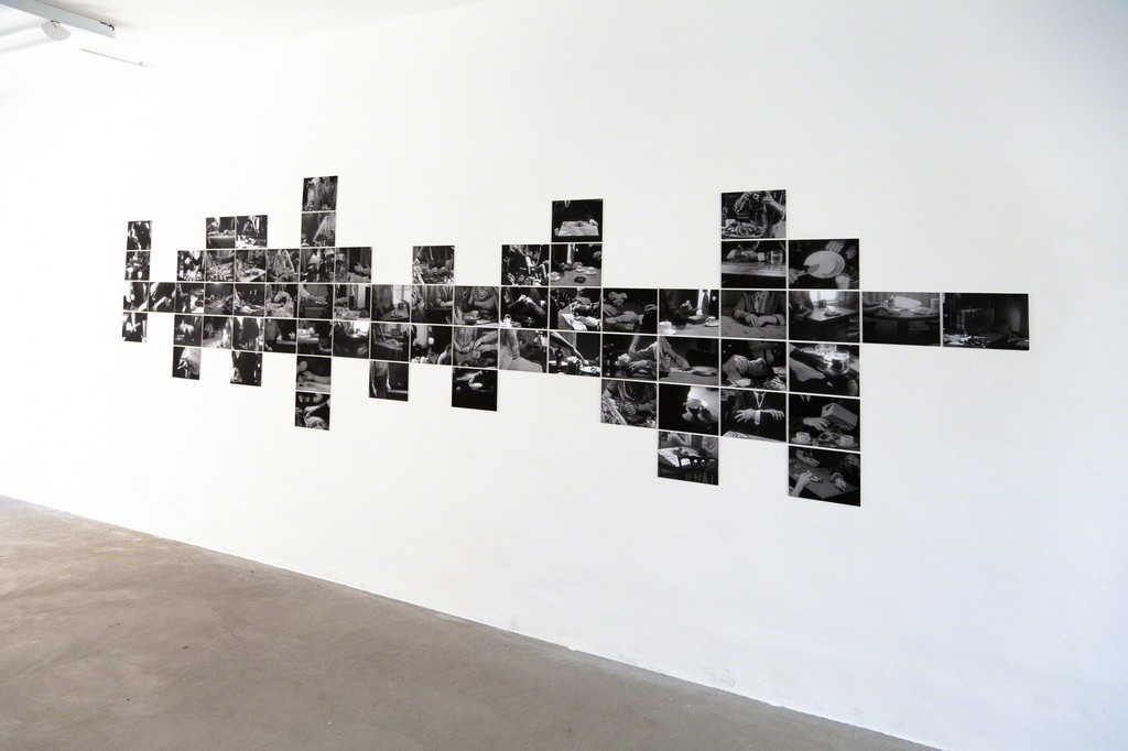 exhibition view, Dorothee von Rechenberg, "à table", series, 2013 | image: ©dasesszimmer exhibition view, Dorothee von Rechenberg, "à table", series, 2013 | image: ©dasesszimmer
