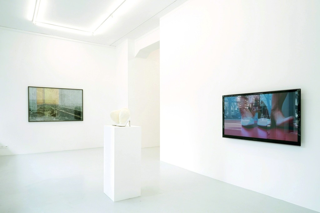 Installation view Correspondance with works by Clare Goodwin, Mamiko Otsubo, Pierre Haubensak, wiedemann/mettler and guests, Lullin + Ferrari, Zurich, 2019 Installation view Correspondance with works by Clare Goodwin, Mamiko Otsubo, Pierre Haubensak, wiedemann/mettler and guests, Lullin + Ferrari, Zurich, 2019
