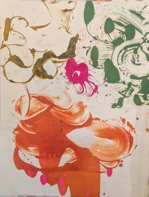 Catherine Howe, ‘Large Summer Flower VI’, 2015, Drawing, Collage or other Work on Paper, Ink on Arches Paper, Cross Contemporary Partners