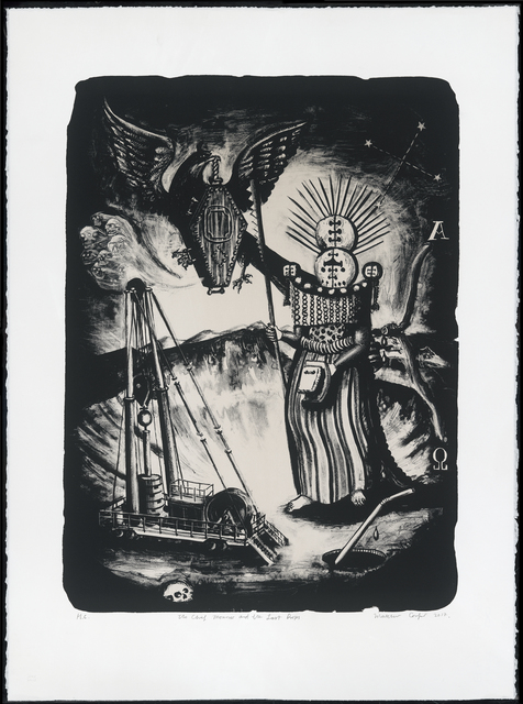 Matthew Couper, ‘THE CHIEF MOURNER AND THE LAST DROPS’, 2017, La Luz de Jesus Gallery