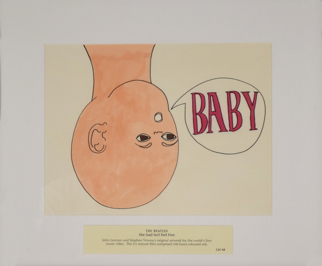 John Lennon, ‘The Beatles, She Said So/I Feel Fine, Cel 48’, 1966, Drawing, Collage or other Work on Paper, Pen and Ink on Paper, HG Contemporary