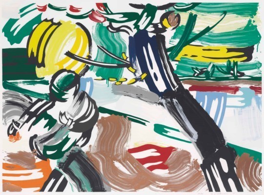 Roy Lichtenstein - The Sower, from Landscape Series