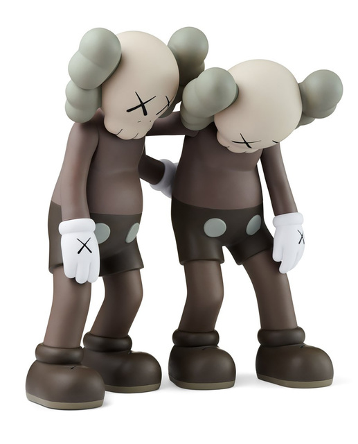 KAWS, ‘KAWS Along The Way (KAWS brown companion)’, 2019, Sculpture, Vinyl paint, Cast Resin, Lot 180