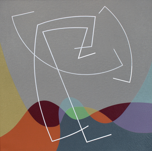 Raymond Jonson, ‘Oil no. 10’, 1946, Painting, Oil on canvas, Thomas Colville Fine Art