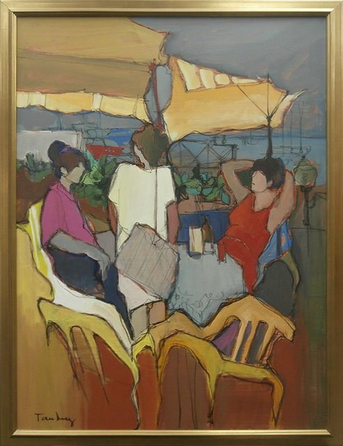 Itzchak Tarkay, ‘Women in Case’, ca. 1980, Leviton Fine Art