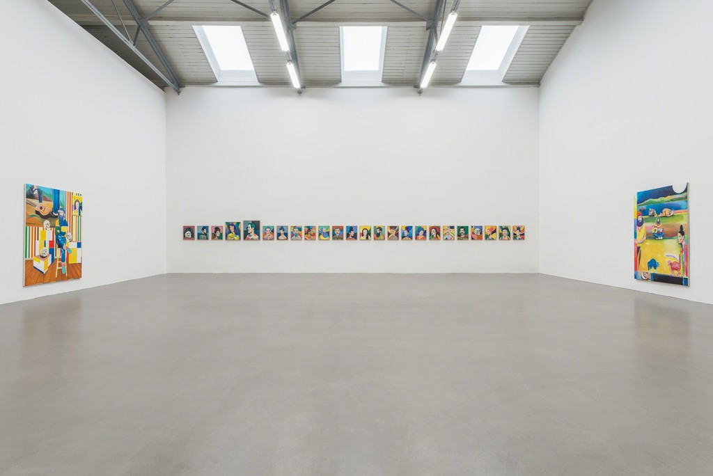 Installation view, 2017, Galerie EIGEN + ART Leipzig, Photo: Uwe Walter, Berlin Installation view, 2017, Galerie EIGEN + ART Leipzig, Photo: Uwe Walter, Berlin