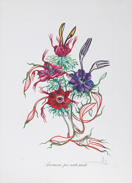 Salvador Dalí, ‘Anenome per Anti-Pasti (Anenome of the Toreador) from Florals’, 1972, RoGallery