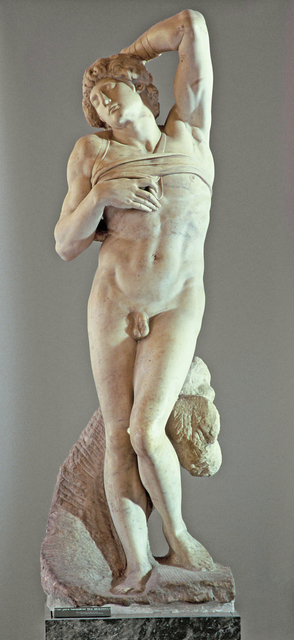 Michelangelo Buonarroti, ‘L'Esclave mourant (Dying Slave)’, Started in 1513, Musée du Louvre