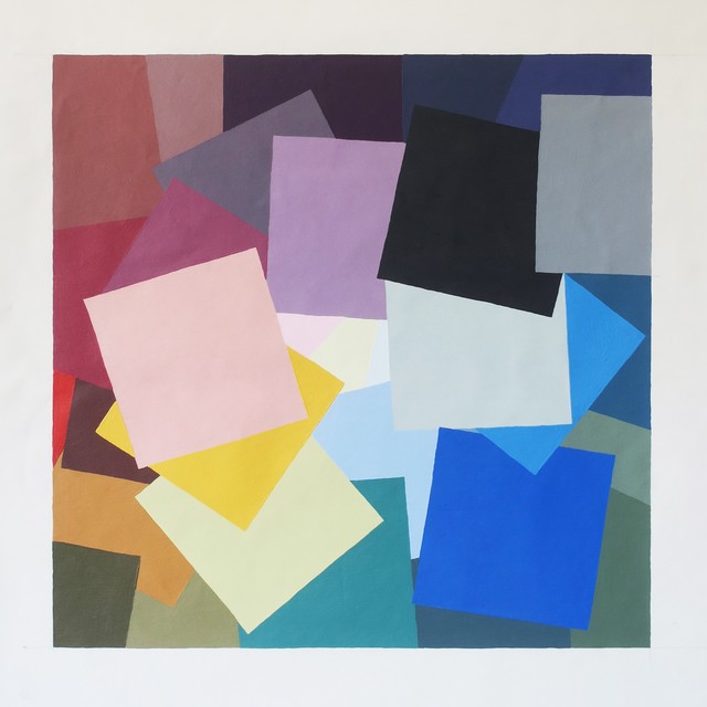 Alberonero, ‘Frammenti 2’, 2017, Painting, Acrylic on canvas, MAGMA gallery