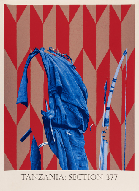 Matt Smith, ‘Tanzania: Section 377’, 2019, Print, Silkscreen Print on Handmade Indian Cotton Paper, Cynthia Corbett Gallery
