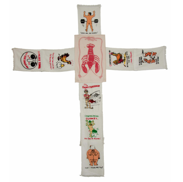 MIKE KELLEY
"Sweaty Cross", 1989 MIKE KELLEY
"Sweaty Cross", 1989