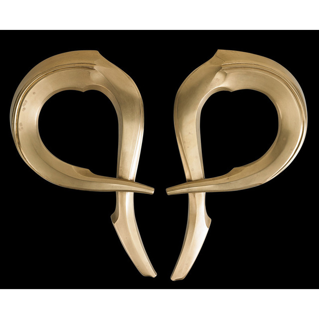 Albert Paley, ‘Pair of door handles for The Willard Building (Washington D.C.), Rochester, NY’, 1985, Rago/Wright