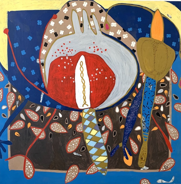Méné, ‘Sans titre’, 2019, Painting, Mixed media on canvas, OH GALLERY