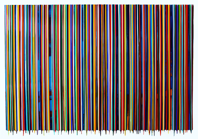 Francisco Valverde, ‘Kilumanati’, 2017, Painting, Pigmented resin on panel, Clark Gallery