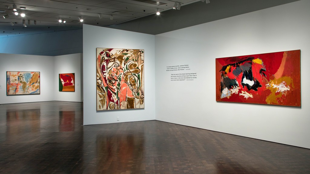 Installation view of "Women of Abstract Expressionism" at Denver Art Museum, Denver (2016). Image courtesy of Denver Art Museum. Installation view of "Women of Abstract Expressionism" at Denver Art Museum, Denver (2016). Image courtesy of Denver Art Museum.