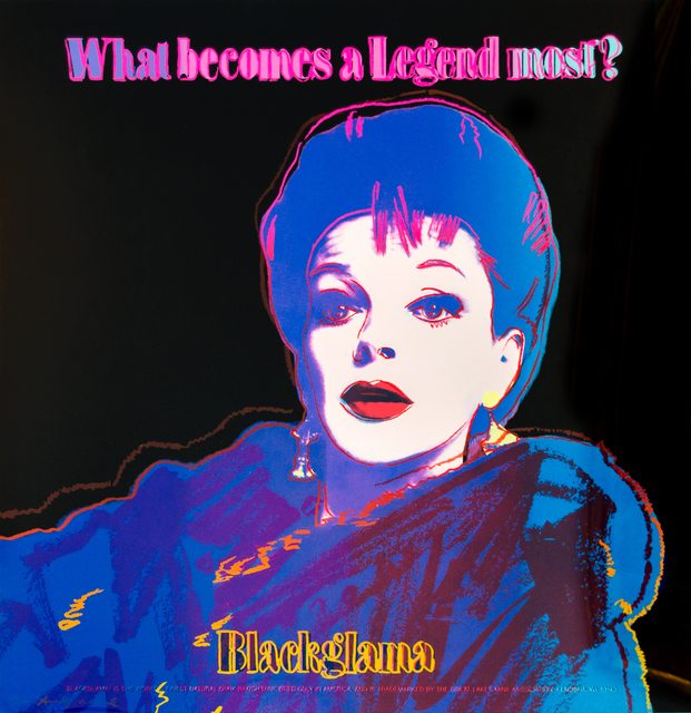 Andy Warhol, ‘Blackgama (Judy Garland)’, 1985, David Benrimon Fine Art