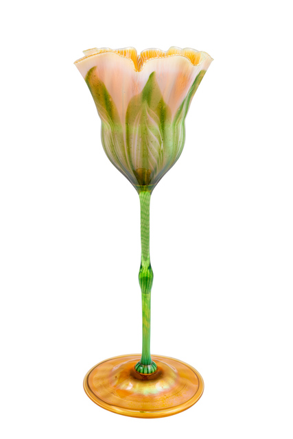Louis Comfort Tiffany Rare Floriform Vase Louis Comfort Tiffany