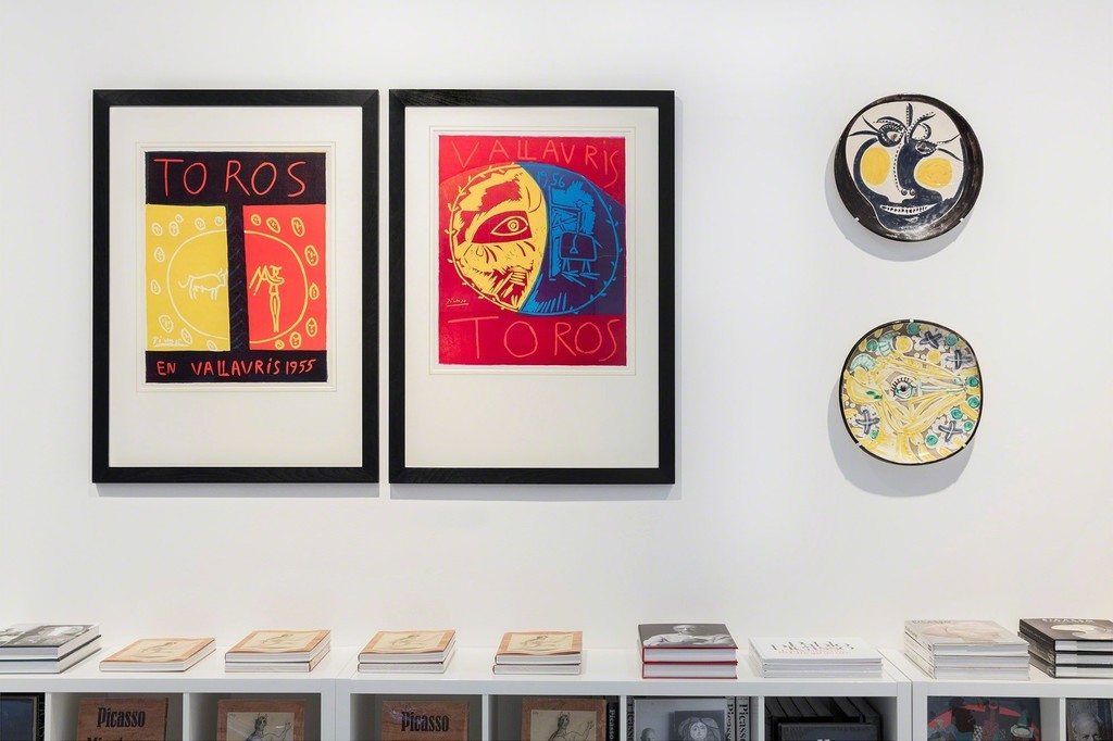 All artwork by Pablo Picasso © 2017 Estate of Pablo Picasso / Artists Rights Society (ARS), New York. Photo: Lucy Dawkins. Courtesy Gagosian. All artwork by Pablo Picasso © 2017 Estate of Pablo Picasso / Artists Rights Society (ARS), New York. Photo: Lucy Dawkins. Courtesy Gagosian.