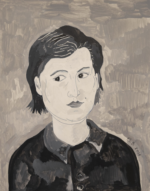 Elizabeth Borisov, ‘Self-Portrait (Black and White)’, 2018, Fountain House Gallery