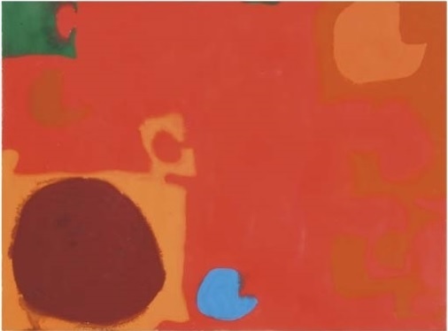 Patrick Heron, ‘Yellows and Browns Interlocking with Soft Cadmium’, 1968, Painting, Gouache, Osborne Samuel