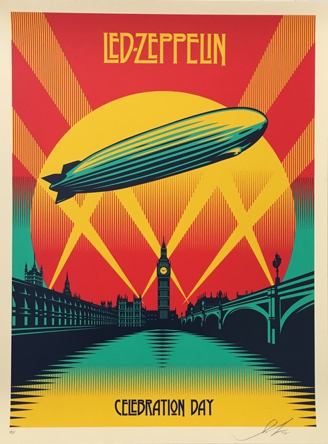 Shepard Fairey (OBEY), ‘Led Zeppelin ’, 2012, Lot 180