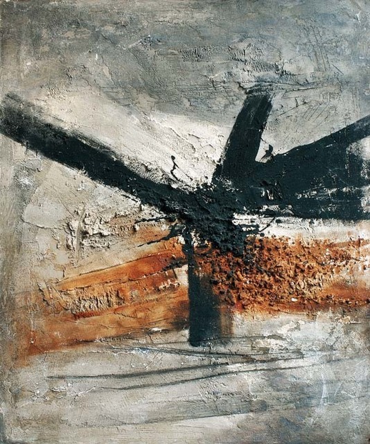 Andrés Montani, ‘Abstracto’, 1961, Painting, Mixed media, Galería de las Misiones
