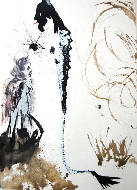 Salvador Dalí, ‘An Idol By The Name Of Baal’, 1967, Print, Original colored lithograph on heavy rag paper, Baterbys