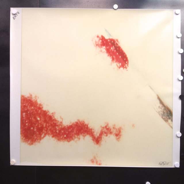 Stefanie Schneider, ‘Traces (Frozen) Proof before Printing’, ca. 2005, Photography, Analog C-Print (Vintage Print), hand-printed by the artist, based on an expired Polaroid, not mounted, Instantdreams
