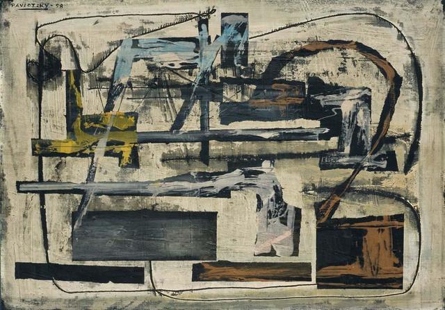 Raúl Pavlotzky, ‘Composición’, 1958, Galería de las Misiones