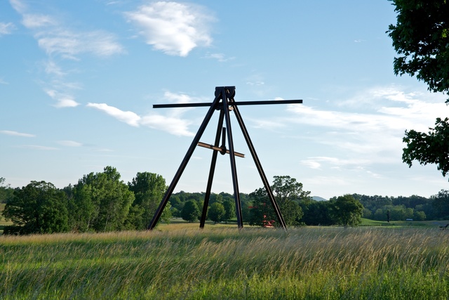 Mark di Suvero, ‘Pyramidian’, 1987/1998, Storm King Art Center
