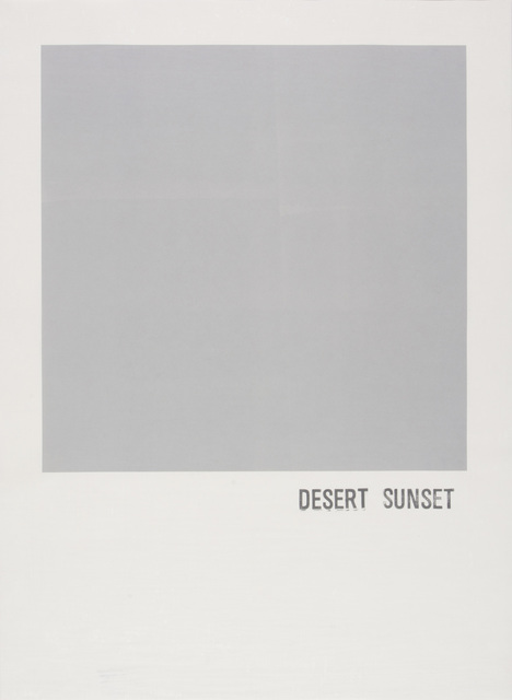 Todd Norsten, ‘Desert Sunset’, 2016, Highpoint Editions