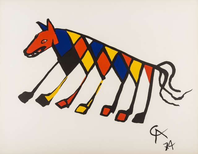 Alexander Calder, ‘Convection, Beastie (two works)’, 1974, Print, Two lithographs printed in colours, Forum Auctions