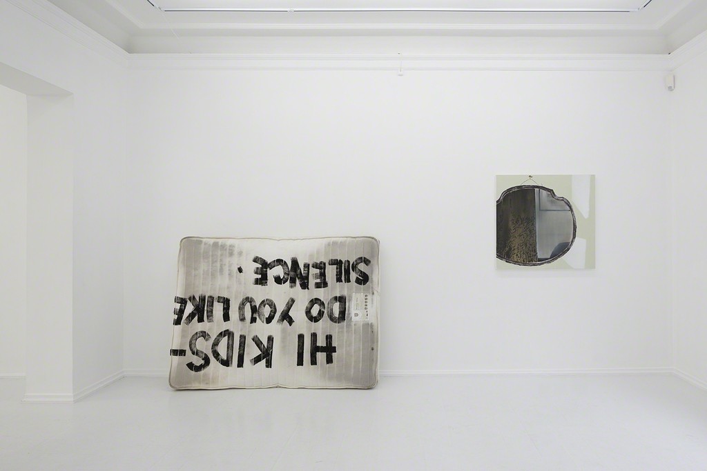 Spencer Anthony, 2014, and Dexter Dalwood, 2014,
Installation view, Absence (Looking for Hammershøi) Spencer Anthony, 2014, and Dexter Dalwood, 2014,
Installation view, Absence (Looking for Hammershøi)